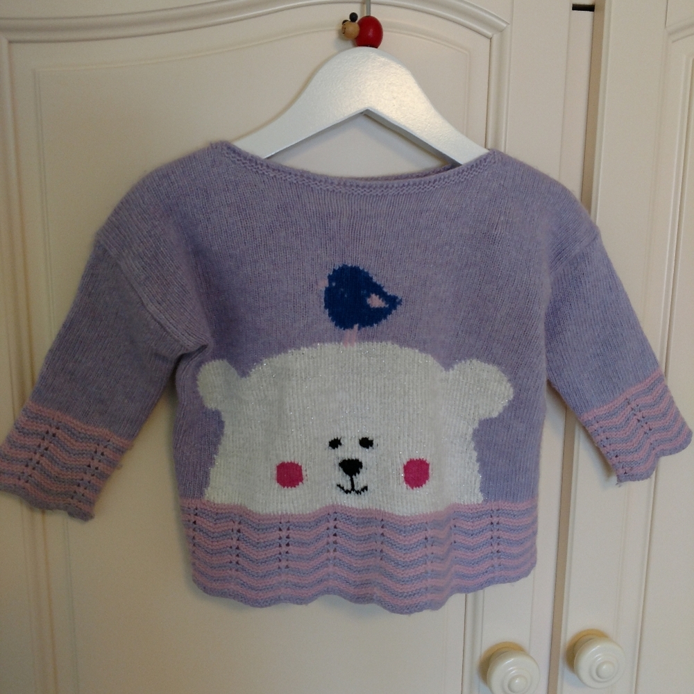 Girls wool sweater
